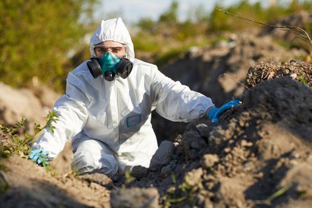 HAZMAT soil inspection